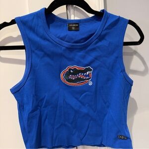 Hype and Vice Florida Gators Cropped Tank – Blue – Size L 💙